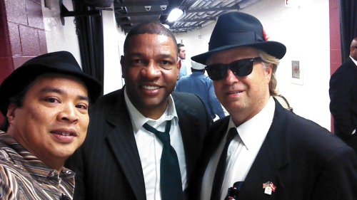 Lam Jam and Doc Rivers