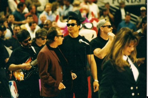 Jody and Lam Jam Bulls Game 1990s